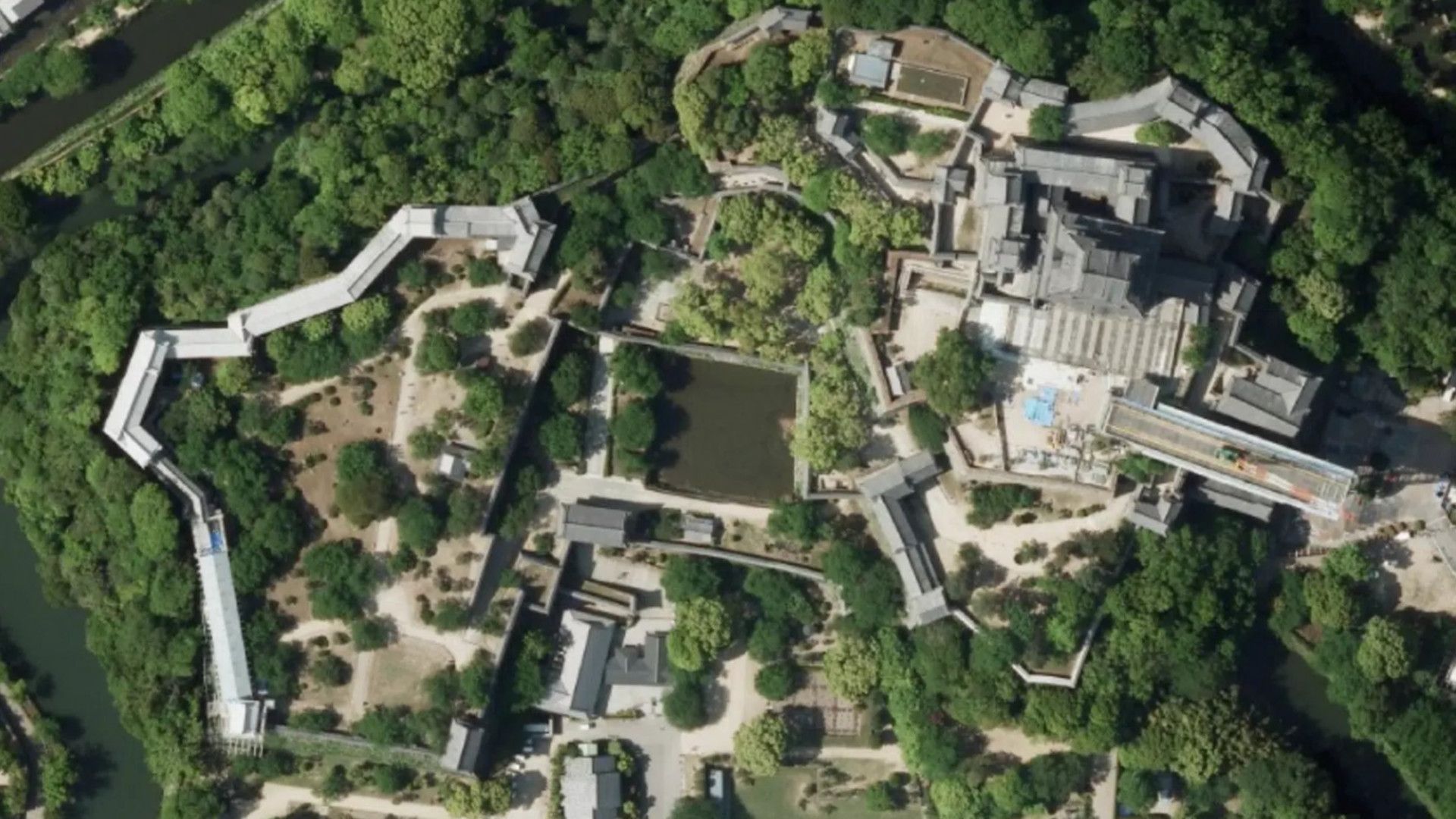 High-resolution aerial imagery of Japan