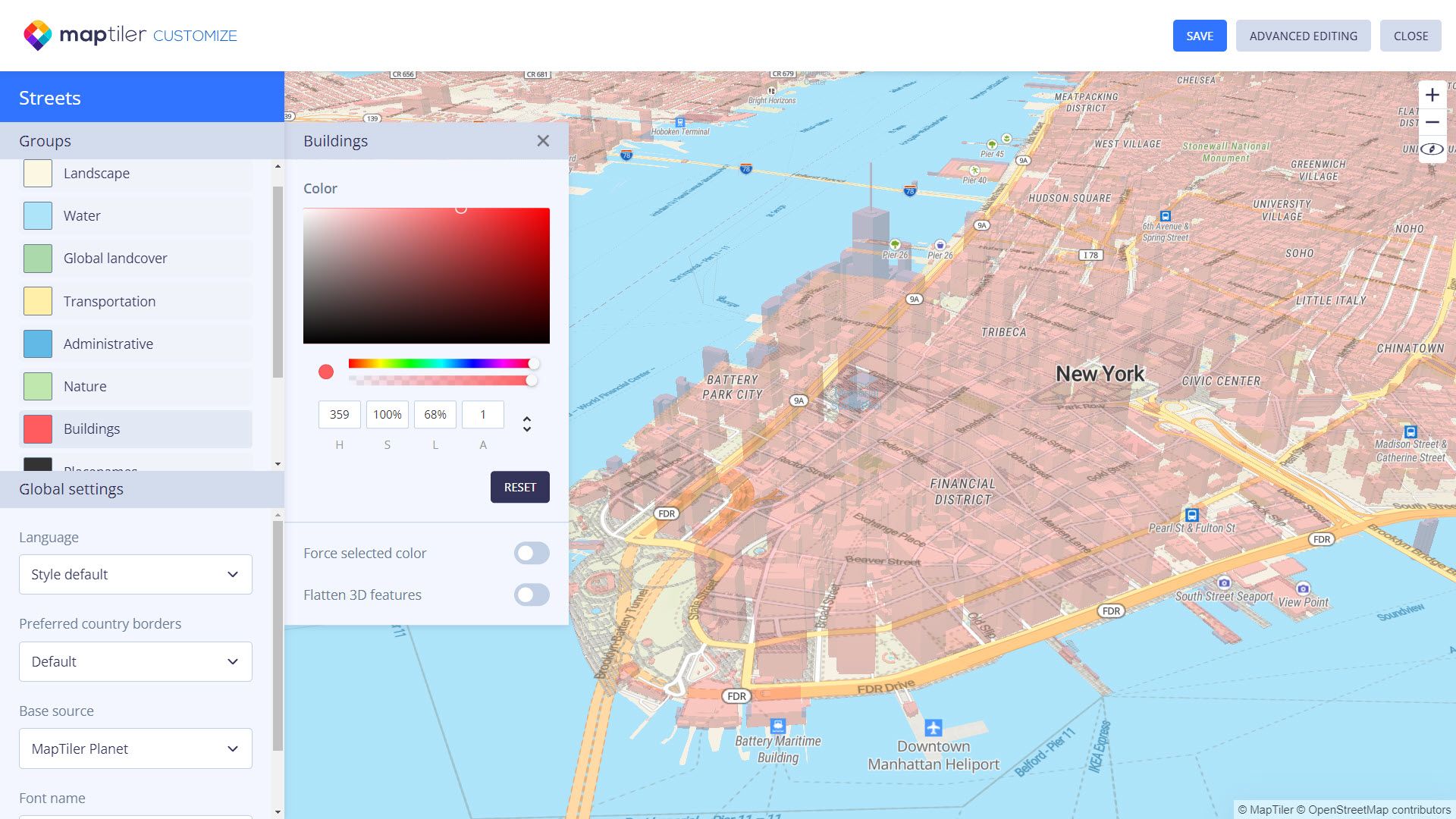 Tool for cartographers
