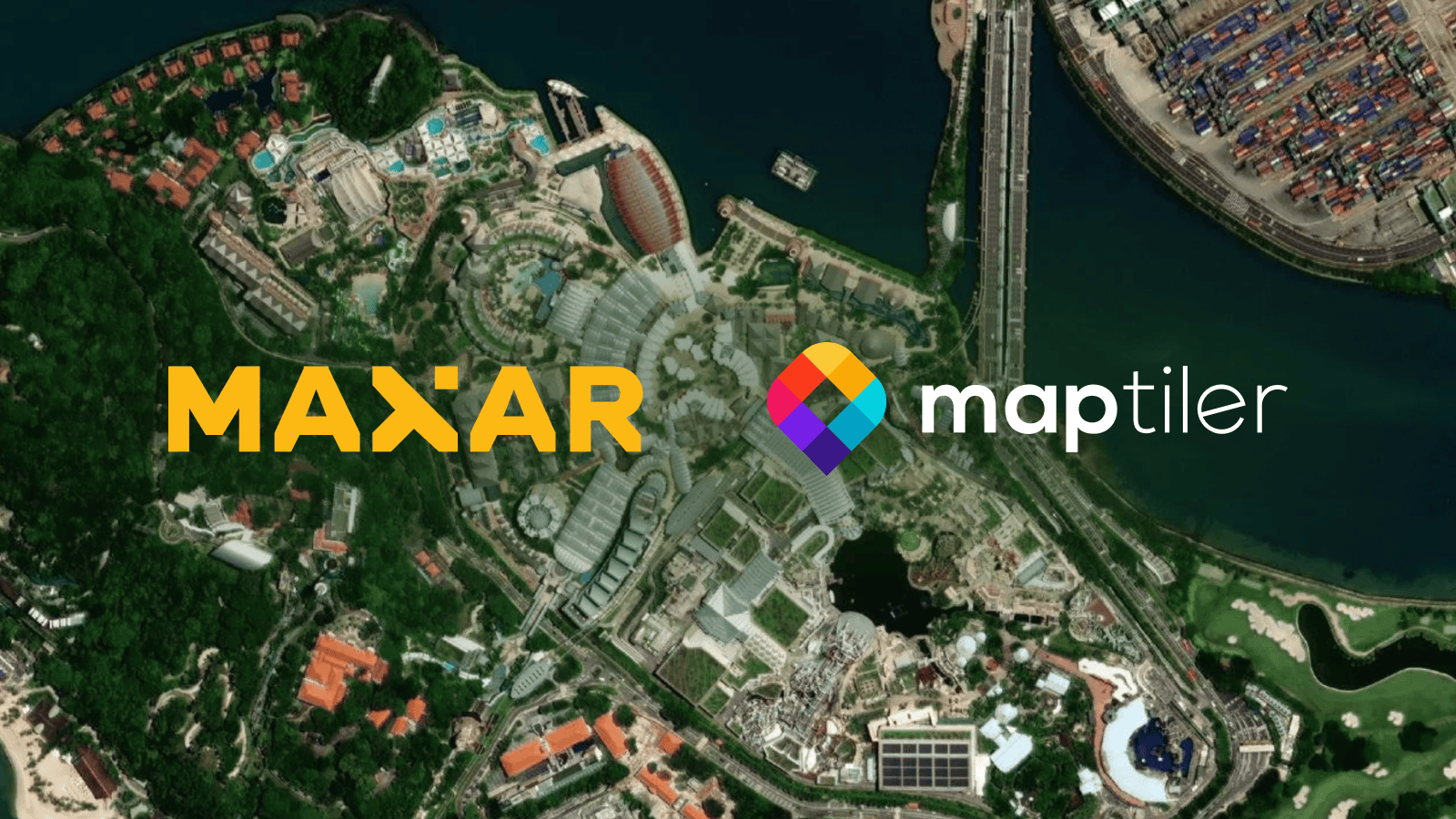 Affordable global satellite map